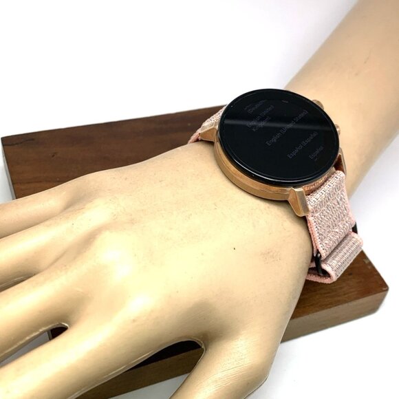 Movado Women's Watch 3660025 Connect 2.0 Rose Gold Pink Nylon Strap 40mm - Picture 5 of 13